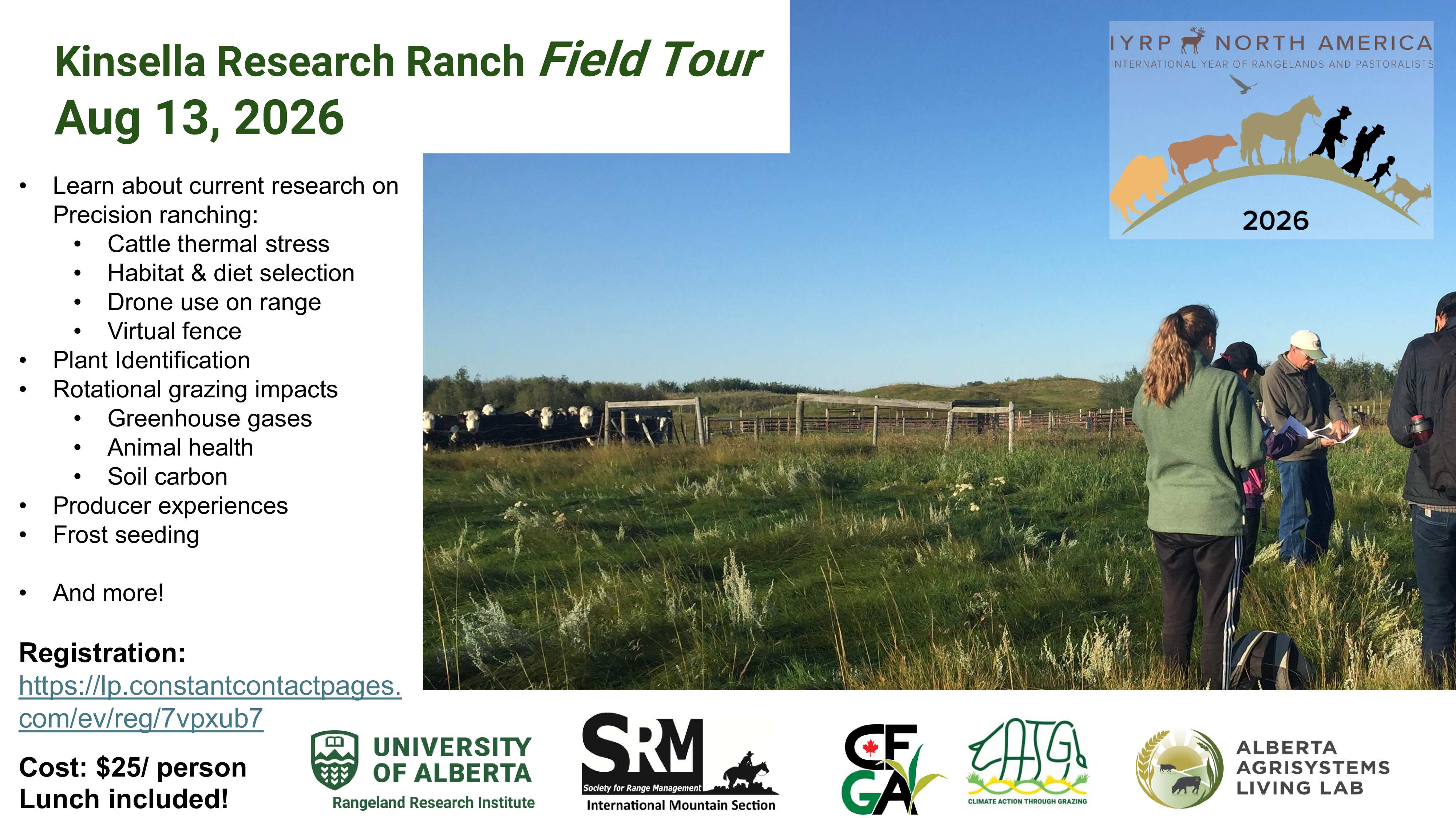 Kinsella ranch tour poster